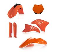 Acerbis Set Carenado Plástico Naranja KTM Sx-F 250 2008 2009 2010 0013977.010