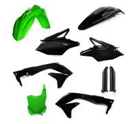 Acerbis Set Carenado Plástico Negro/Verde Kawasaki KX 450F 2016 2017