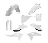 Acerbis Set Carenado Plástico Para Gas Blanco / Negro Gas Ex 250 2022 2023