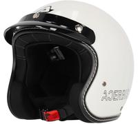 Acerbis Skodela Casco Jet, Blanco, Talla XS (53/54)