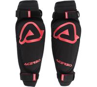Acerbis Soft Logo Protectores de Codos Juveniles, rojo
