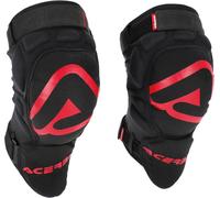 Acerbis Soft Protectores de rodilla, rojo, Talla única