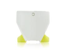 Acerbis Soporte Portanumero Delantero Blanco/Giallo Husqvarna FC 250 2019-2022