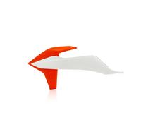 Acerbis Spoiler Radiador Blanco/Naranja KTM EXC 150 TPI 2020-2023 0023500.229