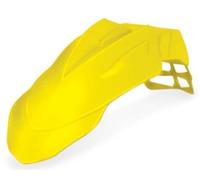 Acerbis Supermoto Guardabarros delantero, amarillo, Talla única