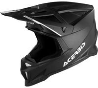Acerbis T711, casco de motocross M male Mate Negro/Blanco