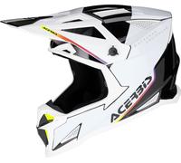 Acerbis T711, casco de motocross XL male Blanco/Negro/Amarillo Neón
