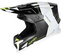Acerbis T711, casco de motocross XXL female Negro/Blanco/Amarillo Neón
