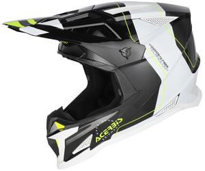 Acerbis T711 Graphic Casco de motocross, negro-blanco, tamaño XL para Hombres