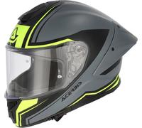 Acerbis Tarmak-X, casco integral XS female Gris/Negro/Amarillo Neón