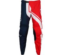 Acerbis Track Connection, pantalones textiles 36 male Rojo/Azul Oscuro/Blanco