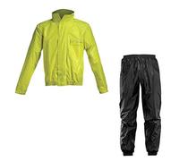 Acerbis - Traje impermeable divisible con logo negro, color amarillo (XXXL)