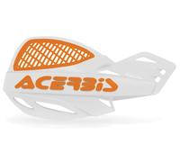 Acerbis Uniko MX Defensas De Manillar Par Kit Blanco Naranja KTM SX 250