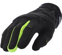 Acerbis Urban WP2 Guantes de moto, negro-amarillo, tamaño XS para Hombres