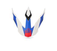 Acerbis Visera Casco Flip FS-606 Blanco/Azul/Rojo 0022315.034