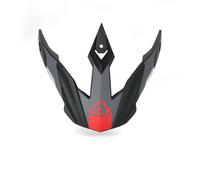 Acerbis Visera Casco Flip FS-606 Gris/Rojo 0022315.295