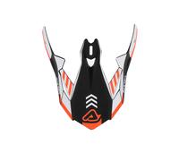 Acerbis Visera X-Track 22-06 Negro/Naranja Fluorescente 0025081.446