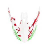 Acerbis Visera X-Track 22-06 Verde/Blanco 0025081.371