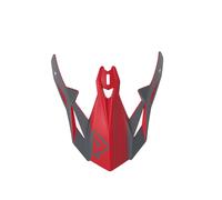 Acerbis Visera X-Track Gris/Rojo 0023900.295