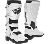 Acerbis Whoops Botas de motocross, Blanco, Talla 44