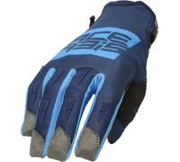 Acerbis WP Homologated Guantes de Motocross, Azul, Talla L
