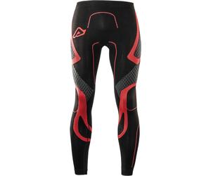 Acerbis X-Body Pantalón funcional, negro/rojo, Talla XXL