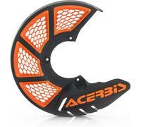 Acerbis X-Brake 2.0 Cubierta del disco delantero, negro/naranja, Talla única