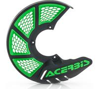 Acerbis X-Brake 2.0 Cubierta del disco delantero, negro-verde para Hombres