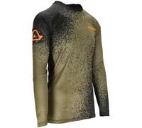 Acerbis X-Duro 2.0 Maillot de motocross, Verde Militar, Talla M