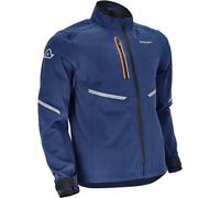 Acerbis X-Duro WP, chaqueta textil impermeable 3XL male Azul Oscuro/Naranja
