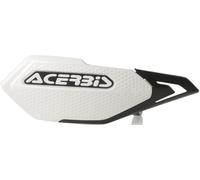 Acerbis X-Elite Guardia de manos, Blanco/Negro, Talla única