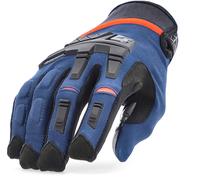 Acerbis X-Enduro Guantes de motocicleta, Azul/Naranja, Talla 2XL