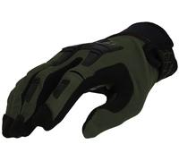 Acerbis X-Enduro Guantes de motocicleta, negro-verde, tamaño XL para Hombres