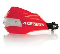 Acerbis X-Factor Guardia de manos, blanco/rojo, Talla única