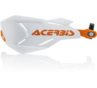 Acerbis X-Factory Guardia de manos, blanco-naranja para Hombres