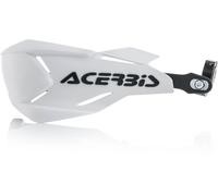Acerbis X-Factory Guardia de manos, Blanco/Negro, Talla única