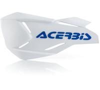 Acerbis X-Factory Shell de la Guardia de Mano, blanco/azul, Talla única
