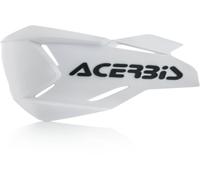 Acerbis X-Factory Shell de la Guardia de Mano, Blanco/Negro, Talla única