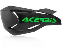 Acerbis X-Factory Shell de la Guardia de Mano, negro/verde, Talla única