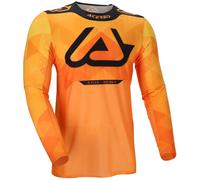 Acerbis X-Flex 2.0 Anaheim Graphic Maillot de motocross, naranja/negro, Talla XL
