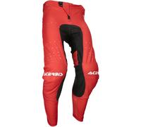 Acerbis X-Flex 2.0 Anaheim Logo Pantalones de motocross, rojo/negro, Talla 38