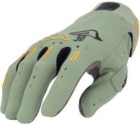 Acerbis X-Flex 2.0 Guantes de motocross, negro/verde, Talla M