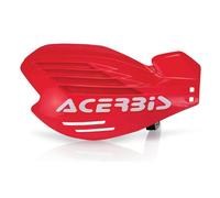 Acerbis X-Force Guardia de manos, rojo, Talla única