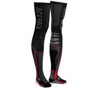 Calcetines Acerbis X-Leg Pro Negro-Rojo L Negro