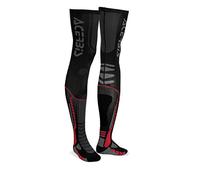 Acerbis X-Leg Pro Socks, negro/rojo, XXL