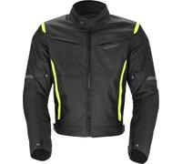 Acerbis X-Mat 2.0, chaqueta textil M male Negro/Amarillo Neón