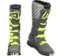 Acerbis X-Race Botas de motocross, gris-amarillo, tamaño 41