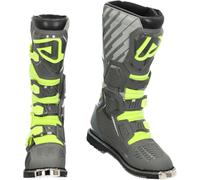Acerbis X-Race Botas de motocross, gris-amarillo, tamaño 41 para Hombres