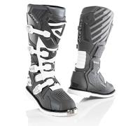 Acerbis X-Race Botas de motocross, gris, tamaño 45 para Hombres