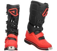 Acerbis X-Rock MM2 Botas de motocross, negro-rojo, tamaño 42 para Hombres